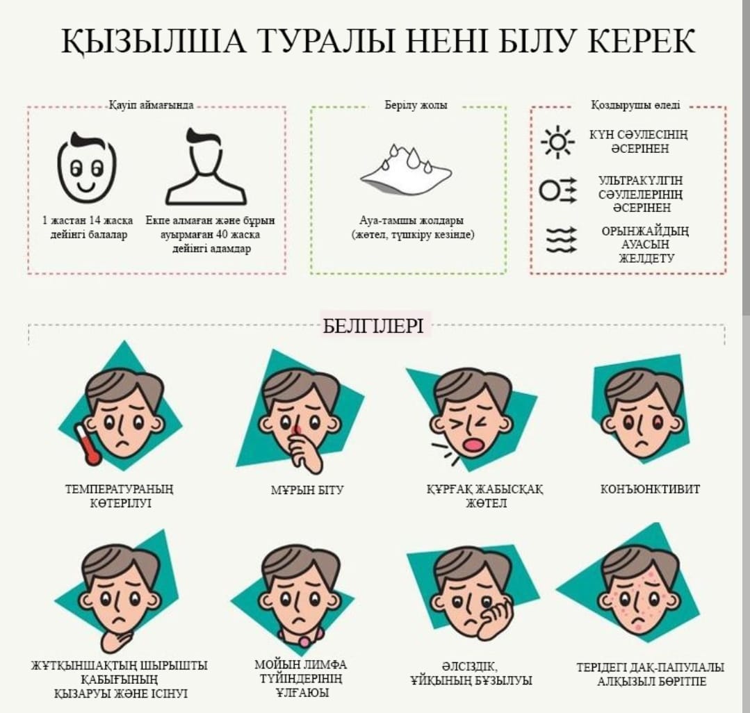 Алматы қаласында қызылшаның таралуына жол бермеуге бағытталған кенес