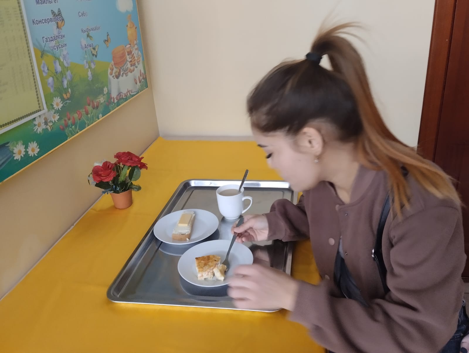 Балабақшадағы тамақтануды бақылау